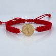 Pulsera Roja San Benito 0.8gr / Oro 18K &