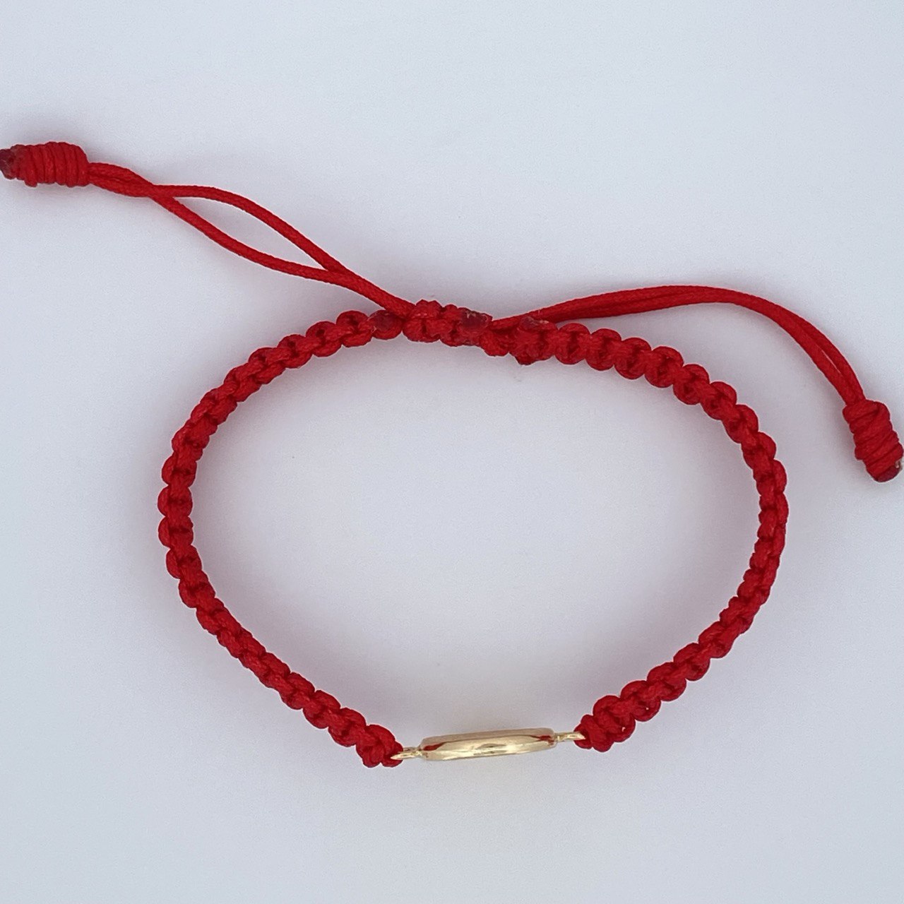 Pulsera Roja San Benito 0.8gr / Oro 18K &
