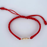 Pulsera Roja San Benito 0.8gr / Oro 18K &
