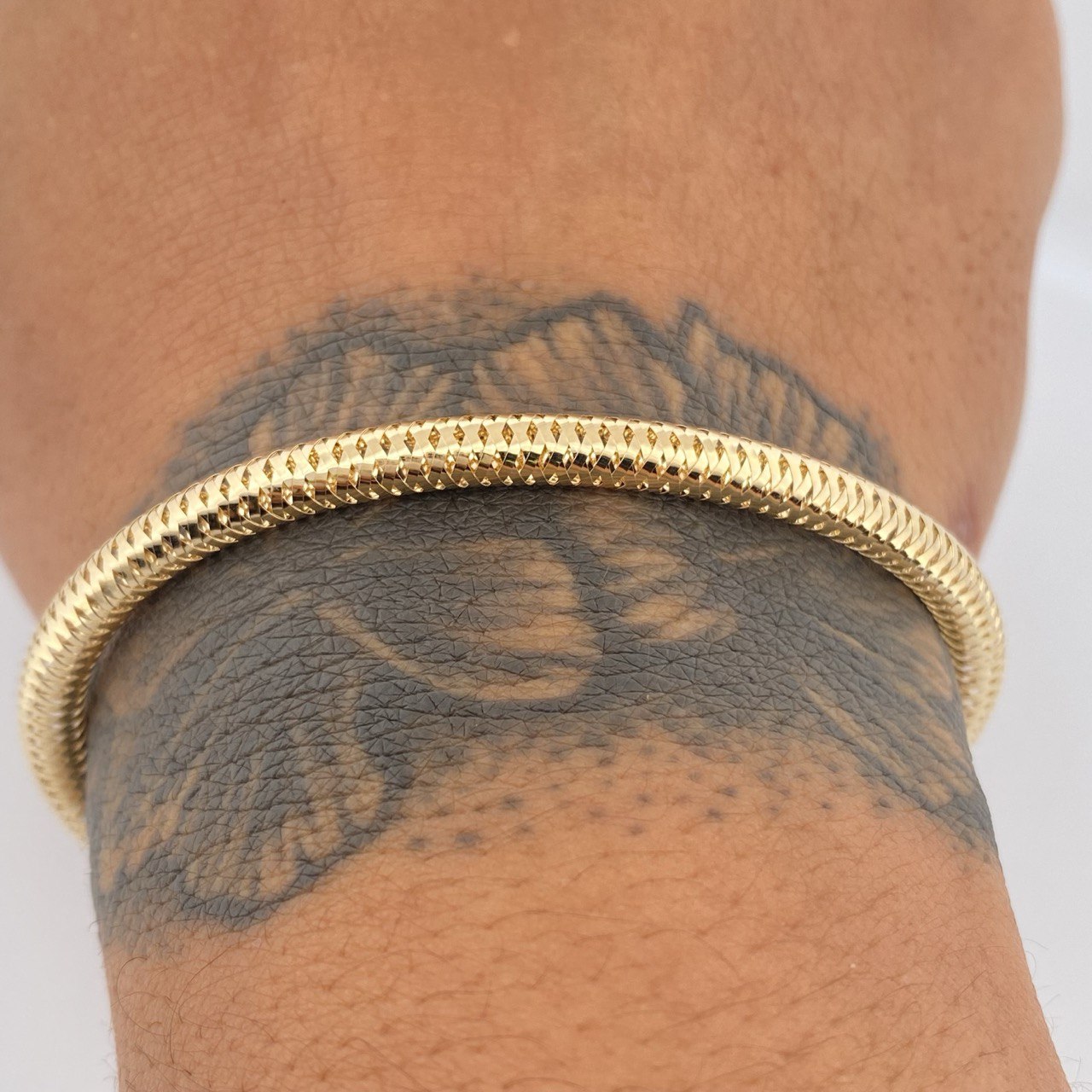 Pulso Flex 2.1gr / 19cm-21cm / +4 Oro 18K $