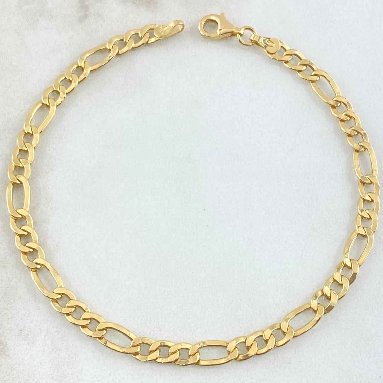 Pulso Figaro 3.6gr / 20cm / +0 Oro 18K ©