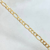 Pulso Figaro 3.6gr / 20cm / +0 Oro 18K ©