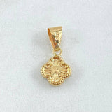 Dije Trebol 0.5gr / 2cm / Oro 18K