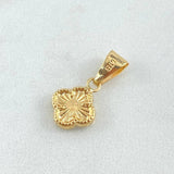 Dije Trebol 0.5gr / 2cm / Oro 18K