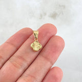 Dije Trebol 0.6gr / 2cm / Oro 18K ©