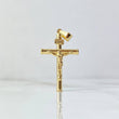 Dije Cruz Cristo 3gr / 5.8cm / Oro Amarillo 18K
