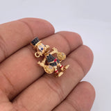 Herraje Pato Bolsas Dinero 5.6gr / 2.6cm / Oro 18K &