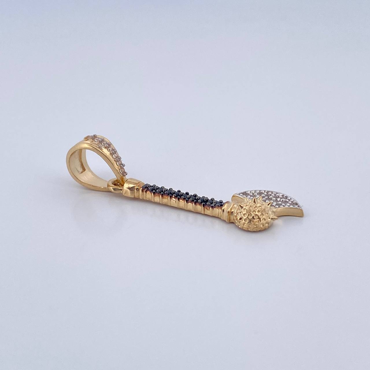 Dije Hacha 2.5gr / 3.5cm / Oro 18K &