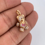 Dije Oso Articulado 4.4gr / 2.6cm / Oro 18K &