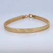 Pulso Flex 2.05gr / 18.5cm-20.5cm / +4 Oro 18K $