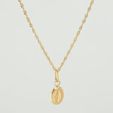 Set Cadena y Dije Singapur + Virgen Milagrosa 1.2gr / 40cm / 0.9mm Oro Amarillo 18K (Oferta)