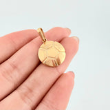 Dije Balón 2.3gr / 2.5cm / Oro Amarillo 18K *