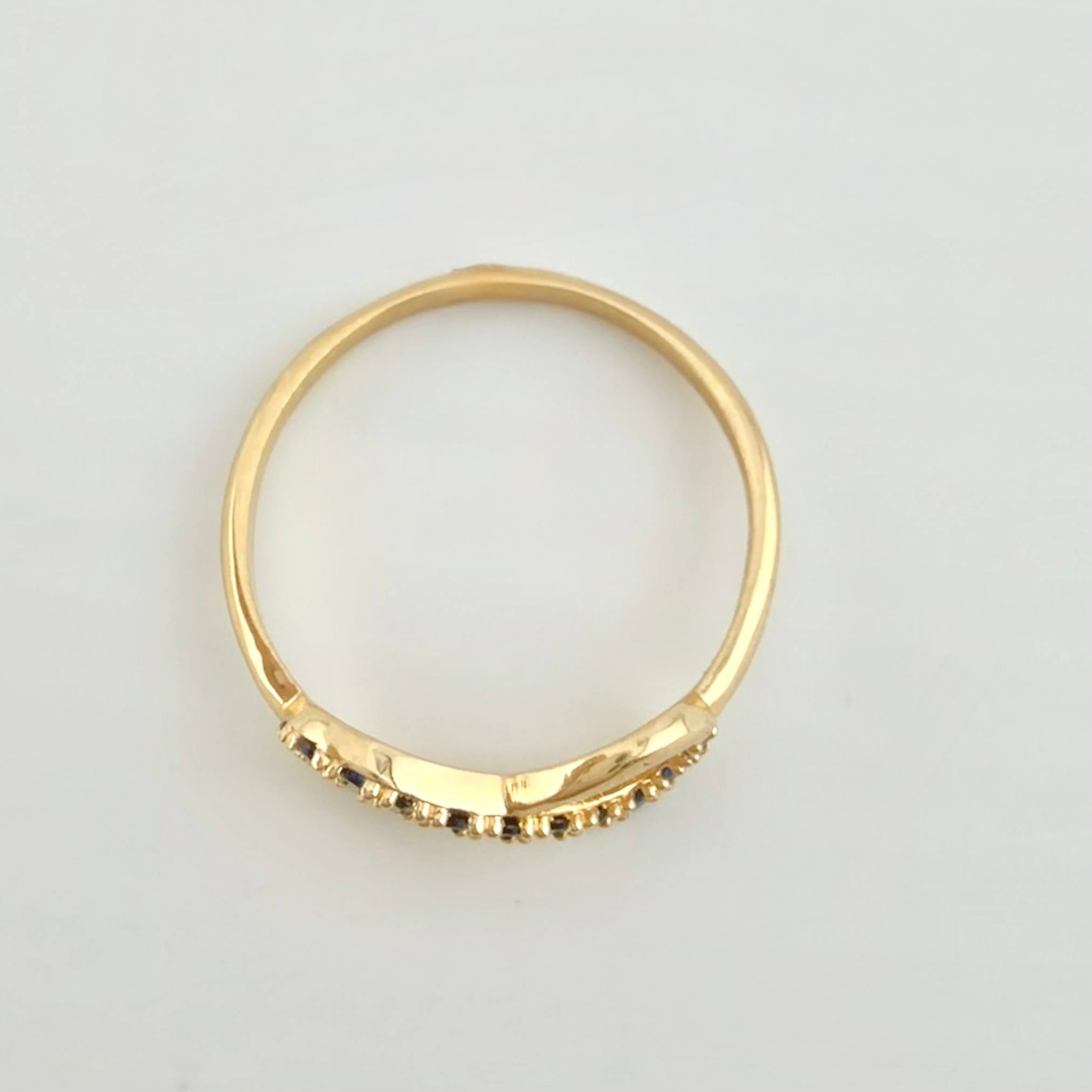 Anillo Infinitos 2gr / T8 / Oro Amarillo 18K
