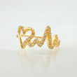 Anillo Latido Corazon 1.9gr / T6 1/2 / Oro Amarillo 18K ©