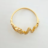 Anillo Latido Corazon 1.8gr / T7 1/2 / Oro Amarillo 18K