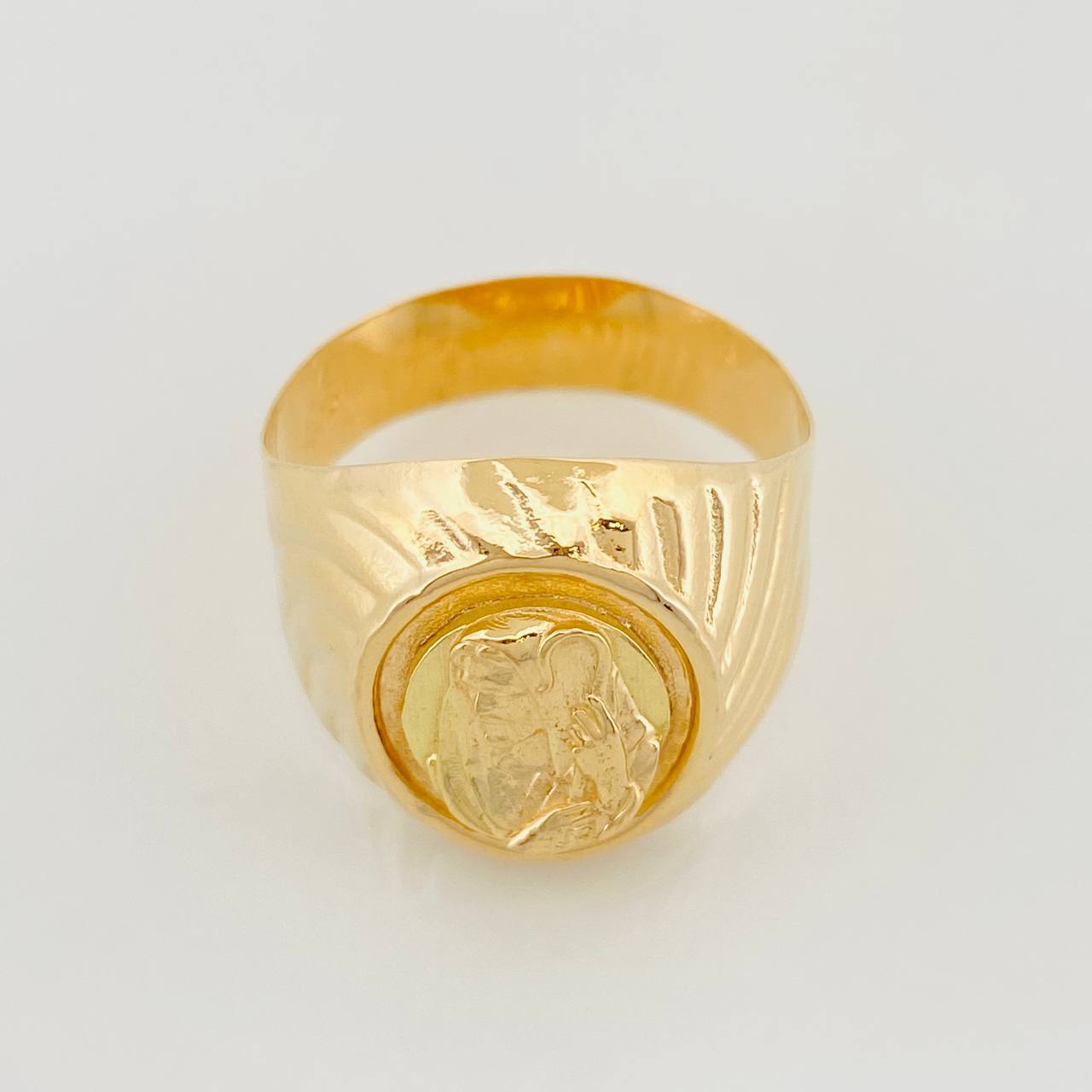 Anillo San Jose 3.9g / T7 3/4 Oro Amarillo 18K