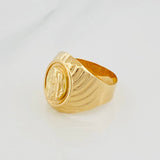 Anillo San Jose 3.95g / T8 3/4 Oro Amarillo 18K