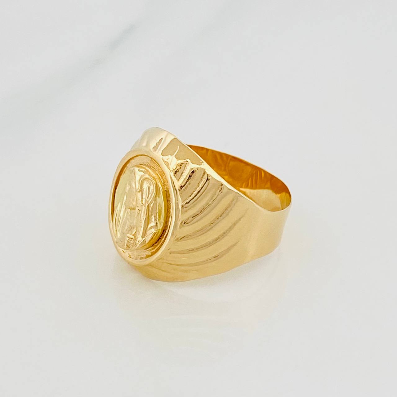 Anillo San Jose 3.95g / T7 1/2 Oro Amarillo 18K