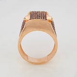 Anillo Pantera 9.7g / T10 3/4 Oro Rosa 18K
