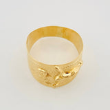 Anillo Cristo 3.75g / T10 1/2 Oro Amarillo 18K