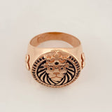 Anillo Tigre 10.15g / T10 3/4 Oro Rosa 18K