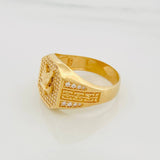 Anillo Aguilar 9.05g / T10 1/4 Oro Amarillo 18K