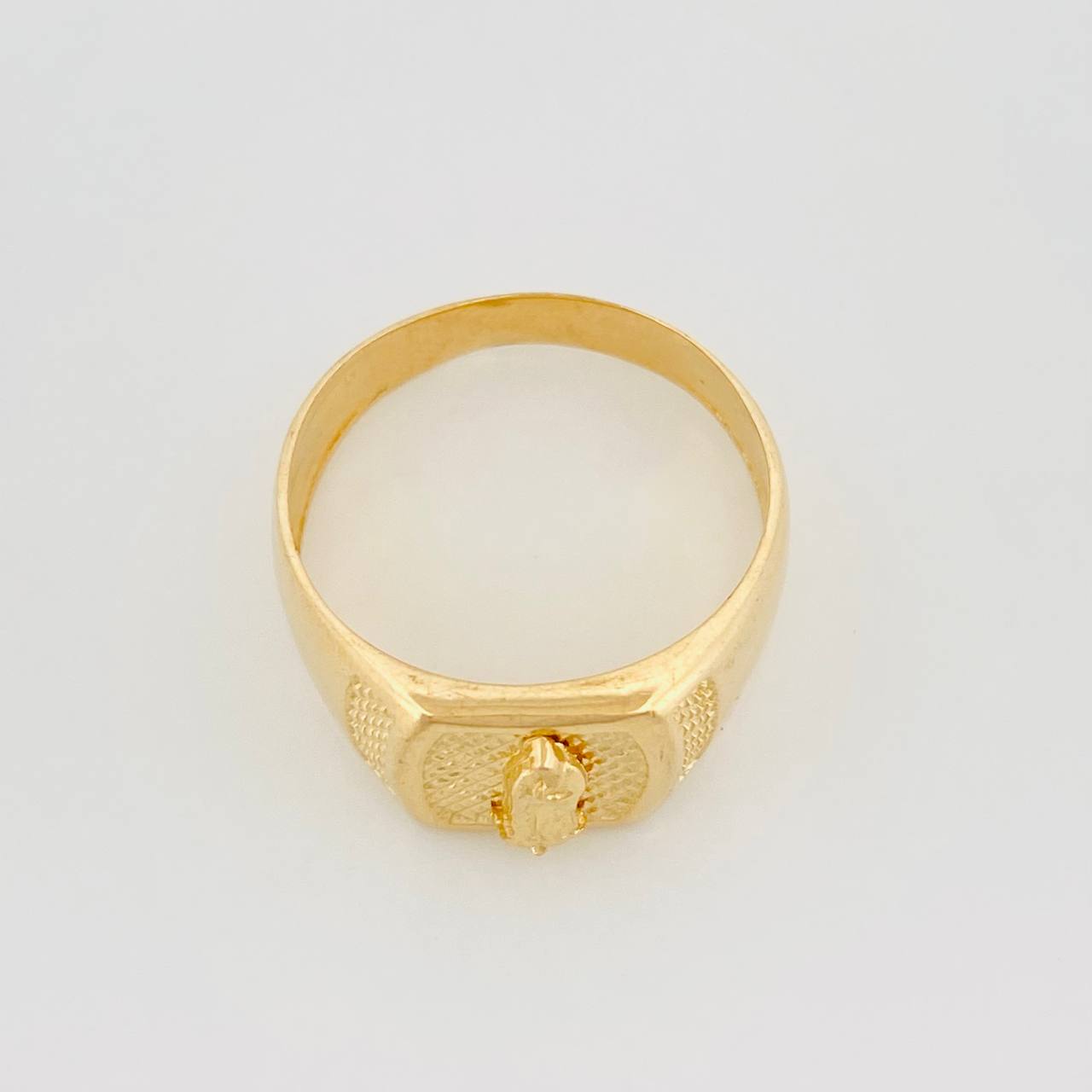 Anillo Virgen Guadalupe 4.2g / T8 3/4 Oro Amarillo 18K