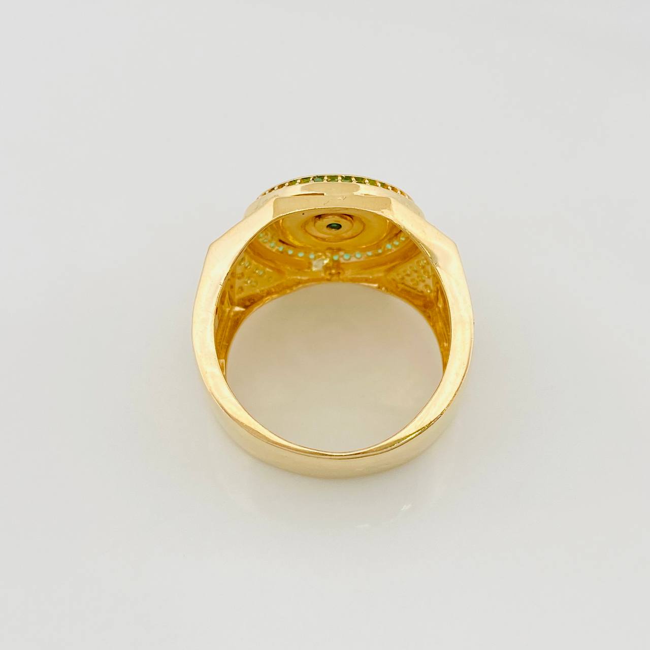 Anillo Ruleta Casino 12.75g / T10 1/2 Oro Amarillo 18K