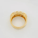 Anillo Bolas de Fuego 11.35g / T11 Oro Amarillo 18K
