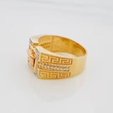 Anillo Medusa 8.05g / T9 Oro Amarillo 18K