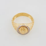 Anillo Virgen Guadalupe 4.85g / T10 Oro Amarillo 18K