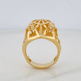 Anillo Pantera Filigrana 13.35g / T10 3/4 Oro Amarillo 18K