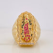 Anillo Virgen Guadalupe 16.7g / T8 Oro Amarillo 18K