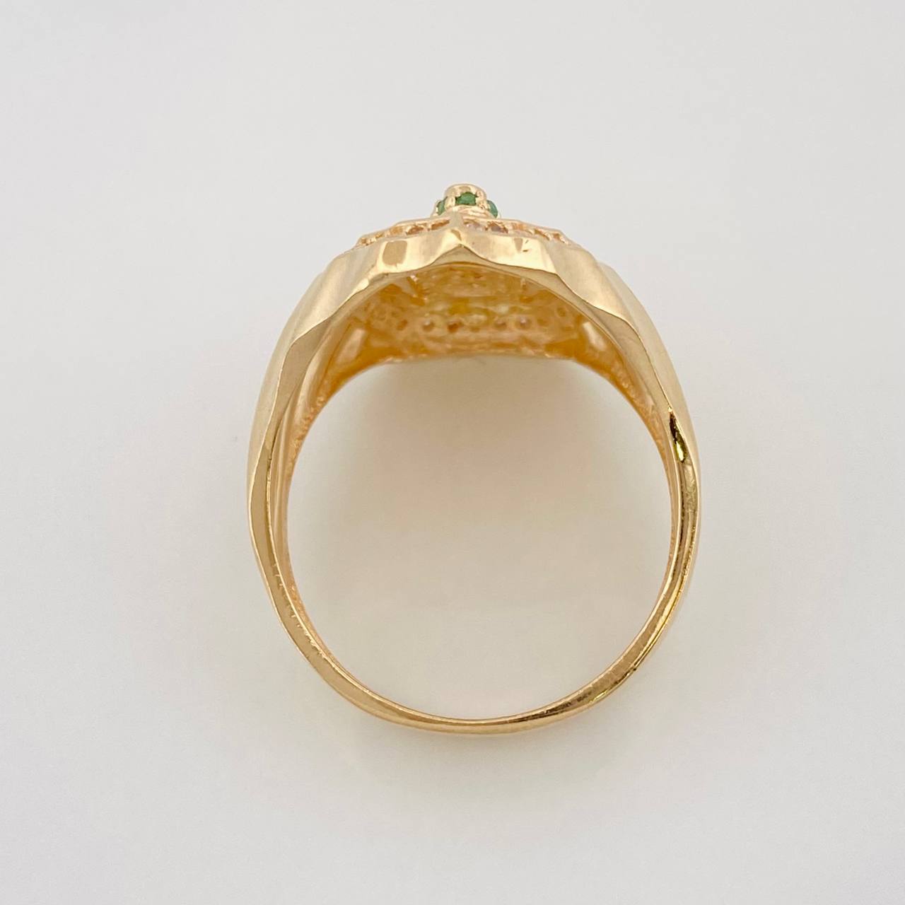 Anillo Virgen Guadalupe 7.85g / T8 1/2 Oro Amarillo 18K