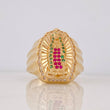Anillo Virgen Guadalupe 7.85g / T8 1/2 Oro Amarillo 18K
