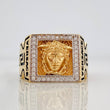 Anillo Medusa 13.4g / T11 1/4 Oro Amarillo 18K