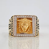 Anillo Medusa 13.4g / T11 1/4 Oro Amarillo 18K