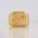 Anillo Dios 3.45g / T8 1/2 Oro Amarillo 18K