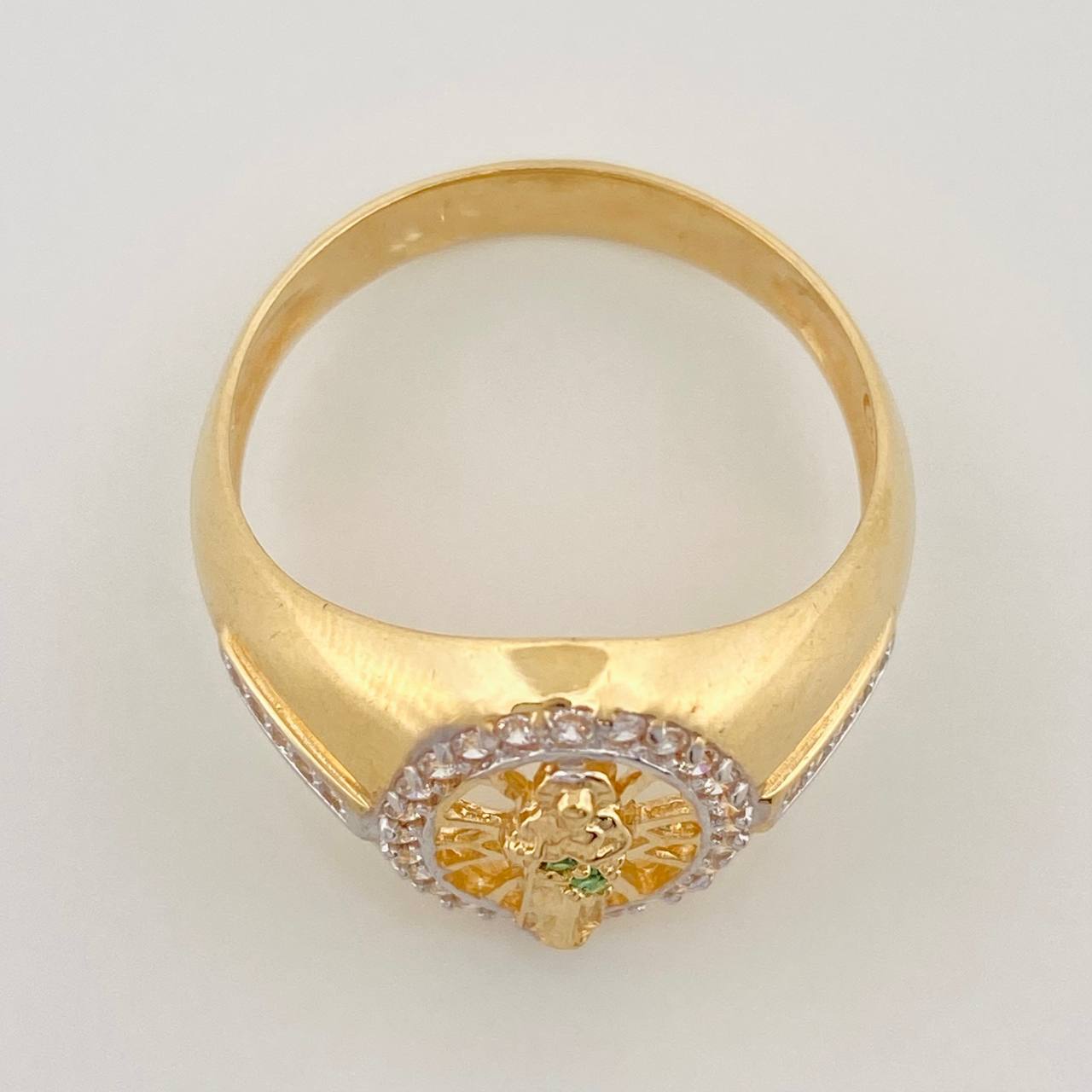 Anillo San Judas 5.5g / T9 3/4 Oro Amarillo 18K