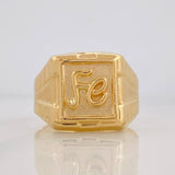 Anillo Fe 3.1g / T9 Oro Amarillo 18K