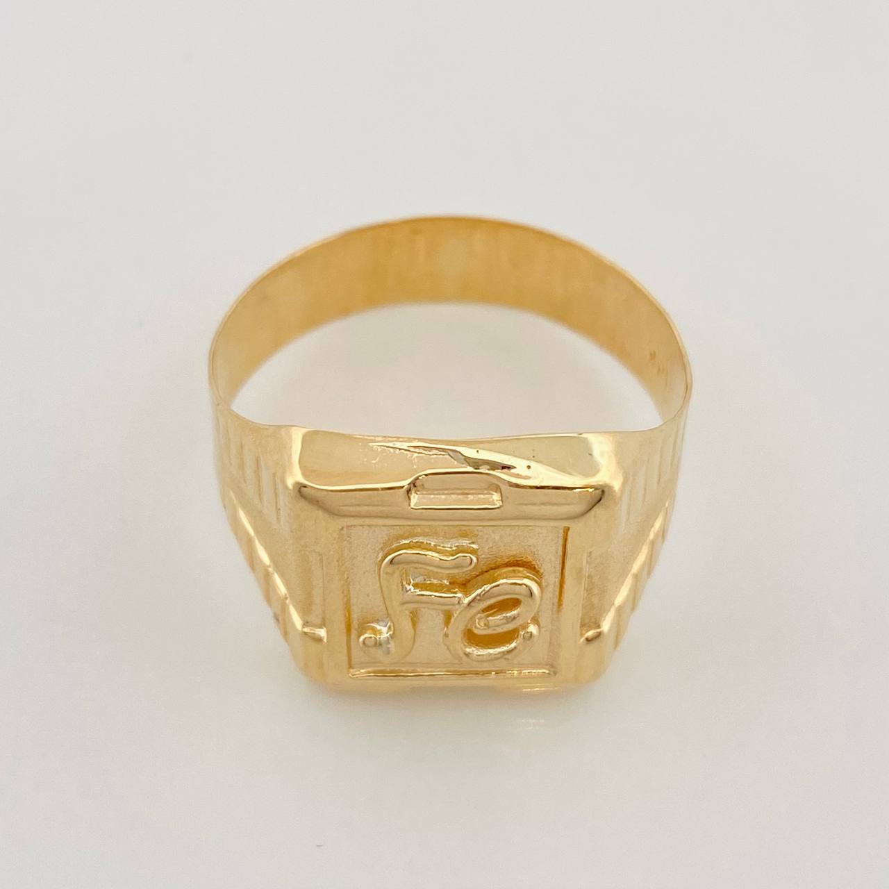 Anillo Fe 3.1g / T9 Oro Amarillo 18K