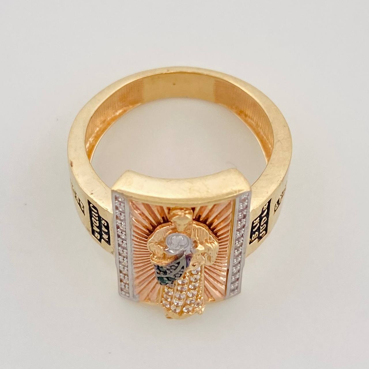 Anillo San Judas 8.8g / T9 Tres Oros 18K