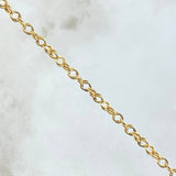 Cadena Lazo Roll-On 3.4gr / 45cm / 3.2mm Oro Amarillo +3 18K