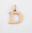 Dije Letra D 2.2gr / 2.05cm / Oro Rosa Nac.Esp. 18K