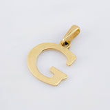 Dije Letra G 1.65gr / 2.05cm / Oro Amarillo 18K