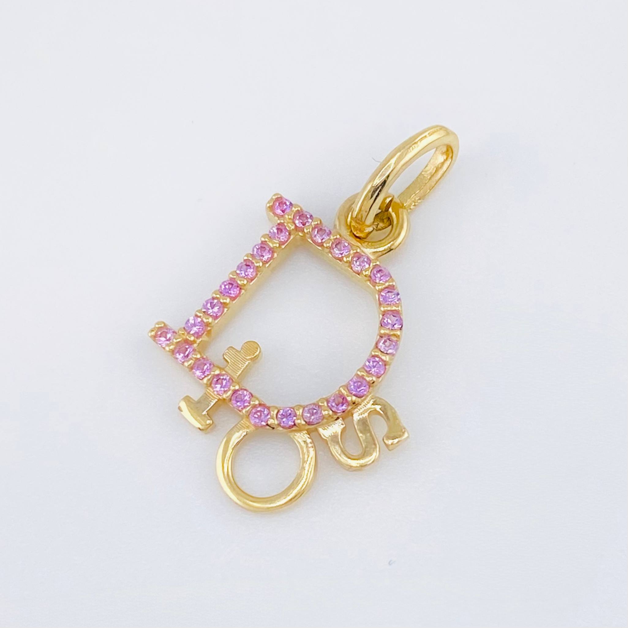 Dije Dios 1.05gr / 2cm / Oro Amarillo 18K *