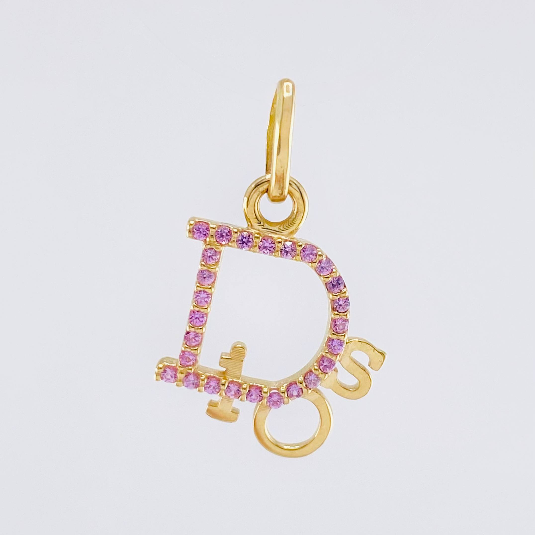 Dije Dios 1.05gr / 2cm / Oro Amarillo 18K *