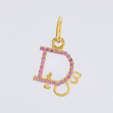 Dije Dios 1.05gr / 2cm / Oro Amarillo 18K *