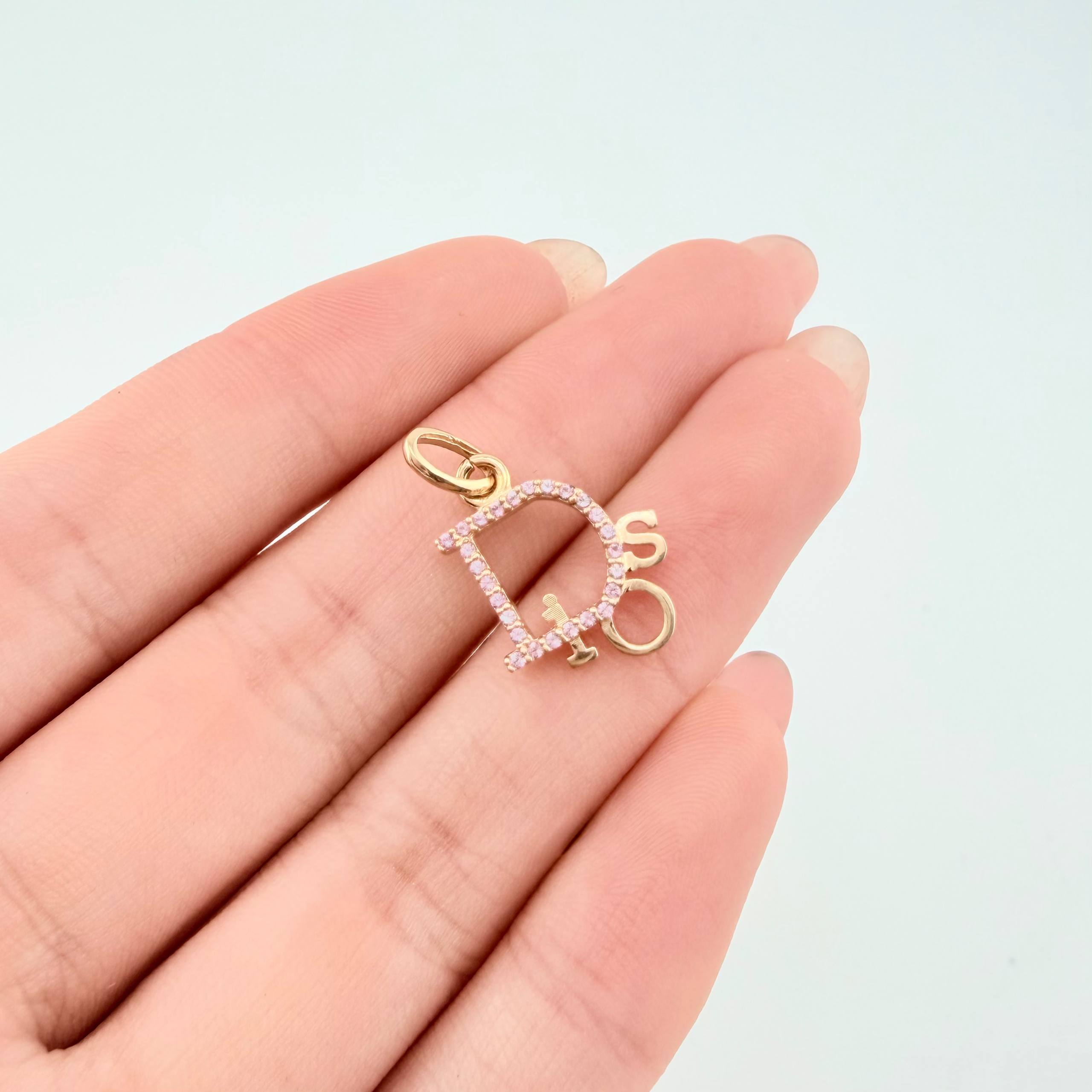 Dije Dios 1.05gr / 2cm / Oro Amarillo 18K *