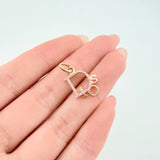Dije Dios 1.05gr / 2cm / Oro Amarillo 18K *